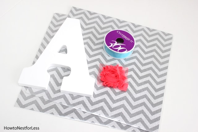 monogram bow holder supplies