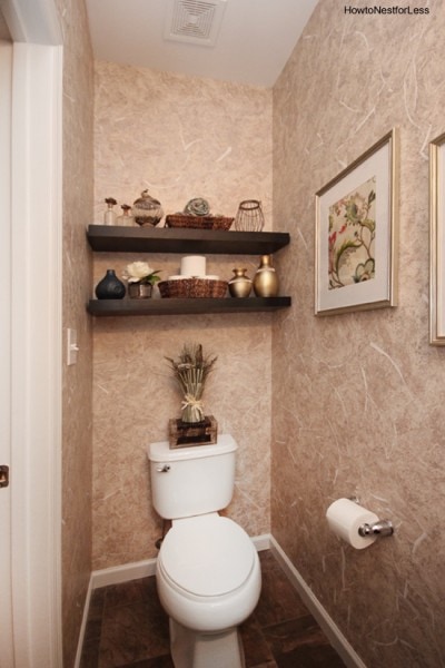 powder room  makeover