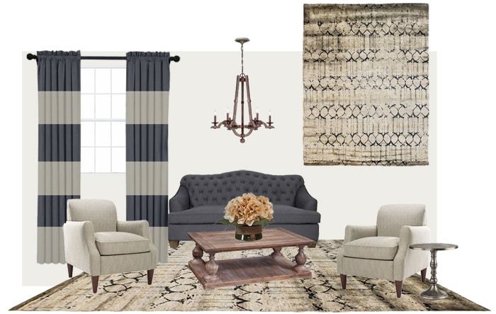 Living Room Mood Boards + Kalaty Rug GIVEAWAY! - How to Nest for Less™