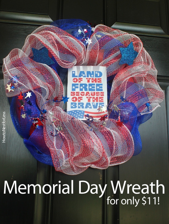 memorial day wreath