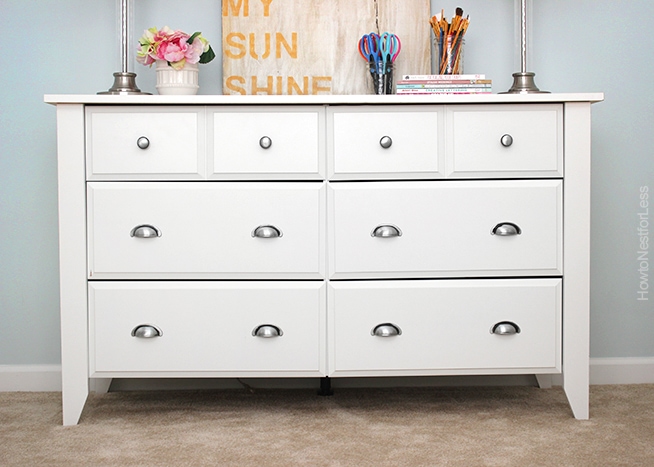 white-sauder-craft-room-dresser