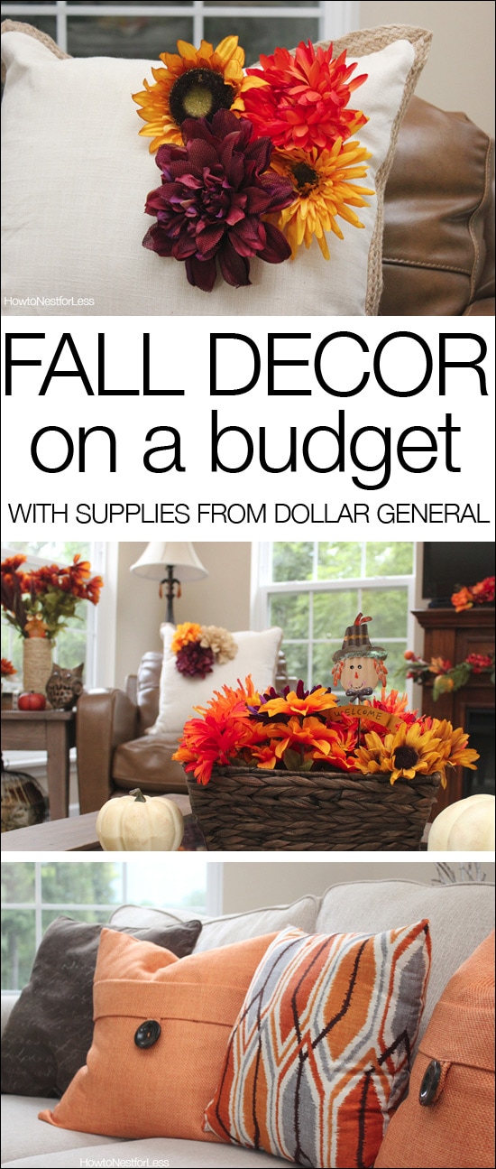 fall home decor dollar general How to Nest for Less™