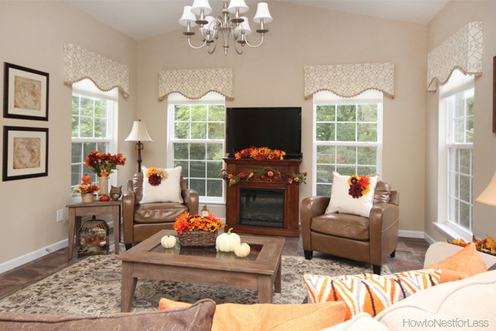 Fall Decorating on a Budget - How to Nest for Less™