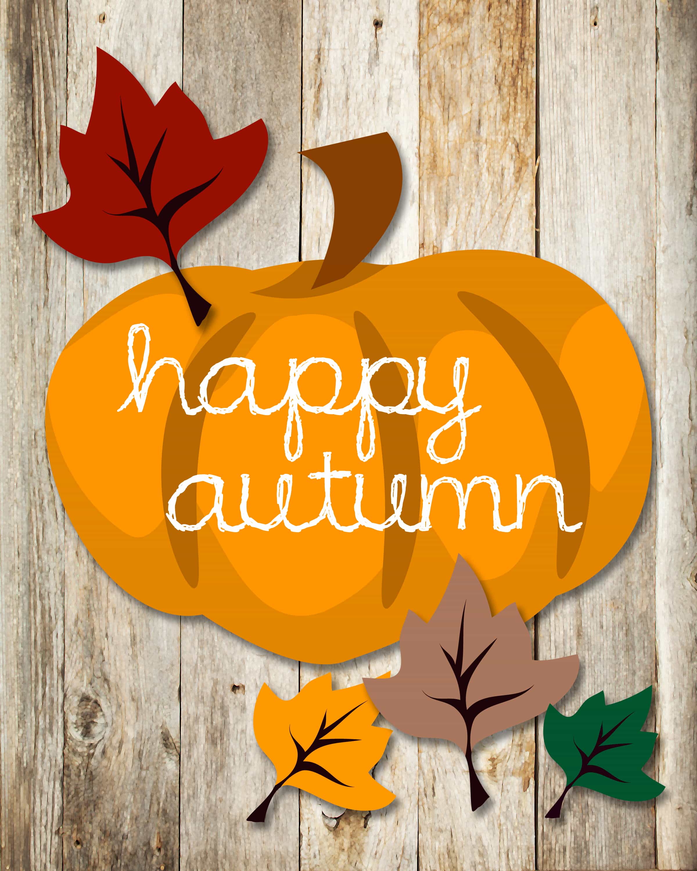 Free Printable Fall Banner