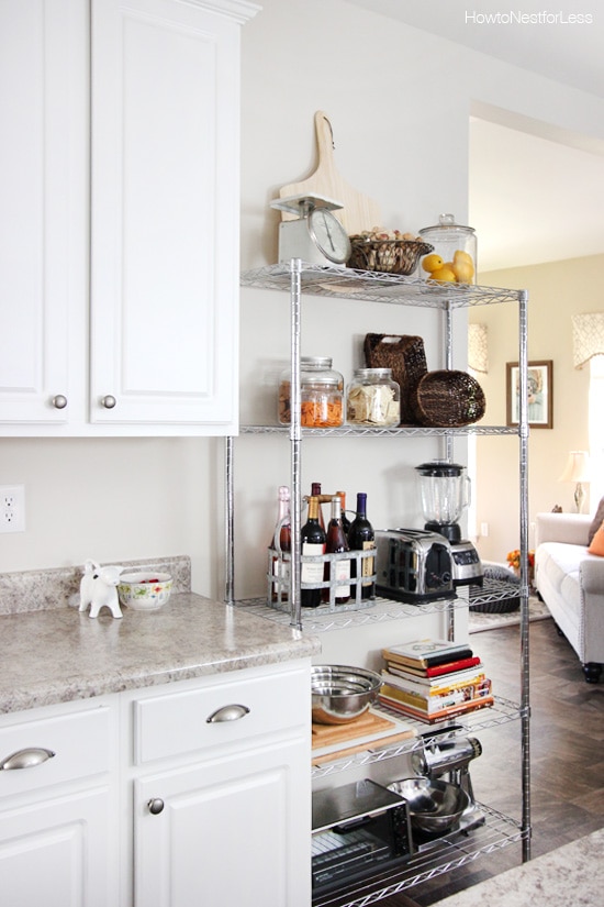 Kitchen Industrial Shelving How To Nest For Less