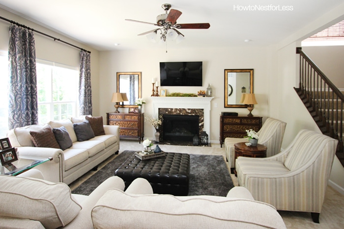 nest for less family room makeover