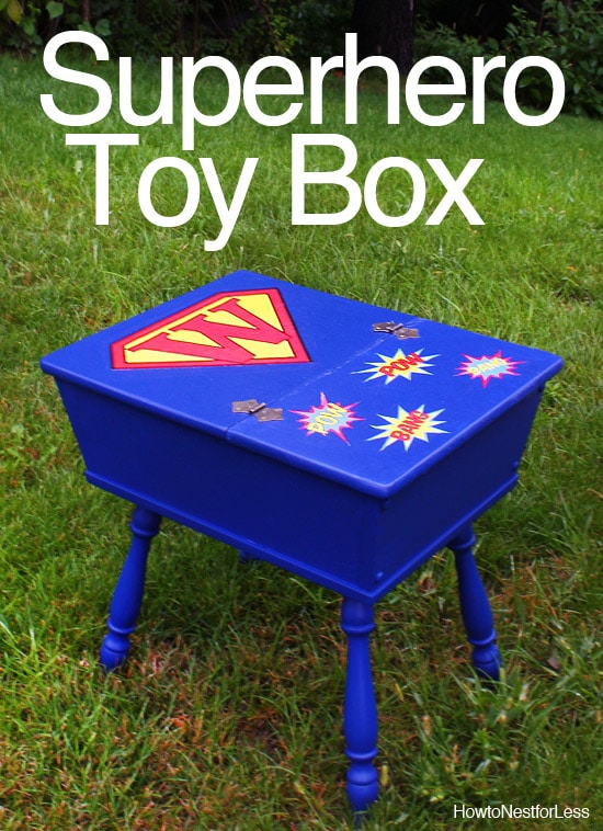 superhero kids toybox