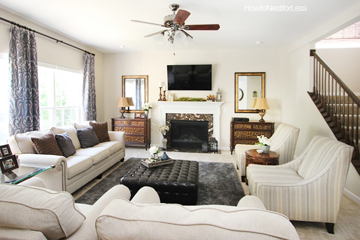 nest for less family room makeover