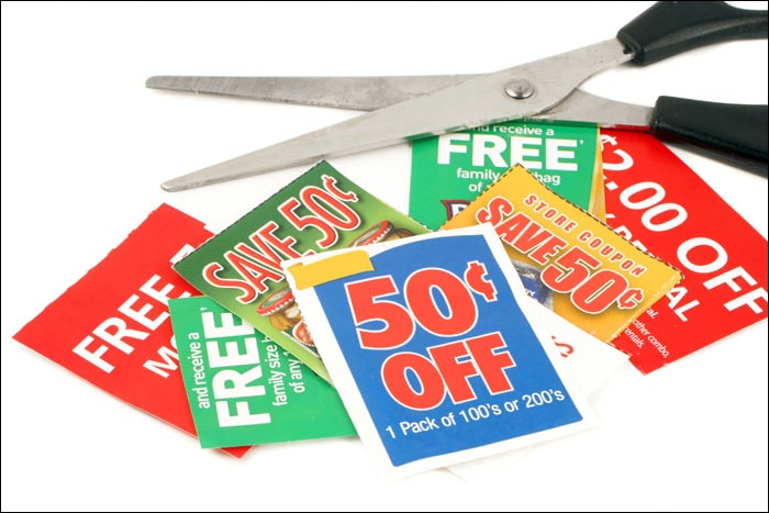 Clipping Coupons
