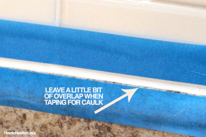 Whether you need to mask and tape for caulking work or for painting, i