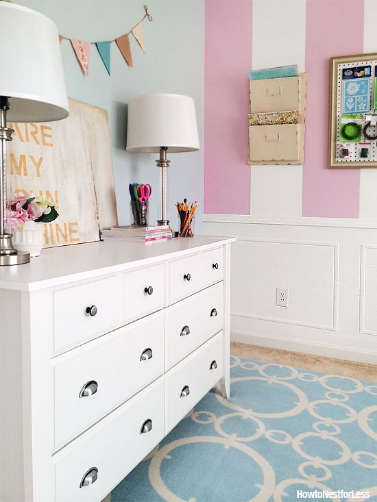 Craft Room Ideas: Makeover Final Reveal (and it's amazing) ♥ Fleece Fun