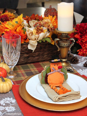 Thanksgiving Table Setting Ideas - Thanksgiving Place Settings