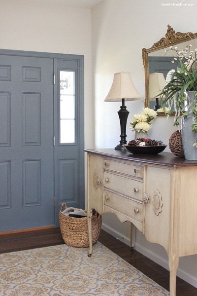 Entryway Foyer Makeover - How to Nest for Less™