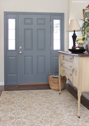 Entryway Foyer Makeover - How to Nest for Less™