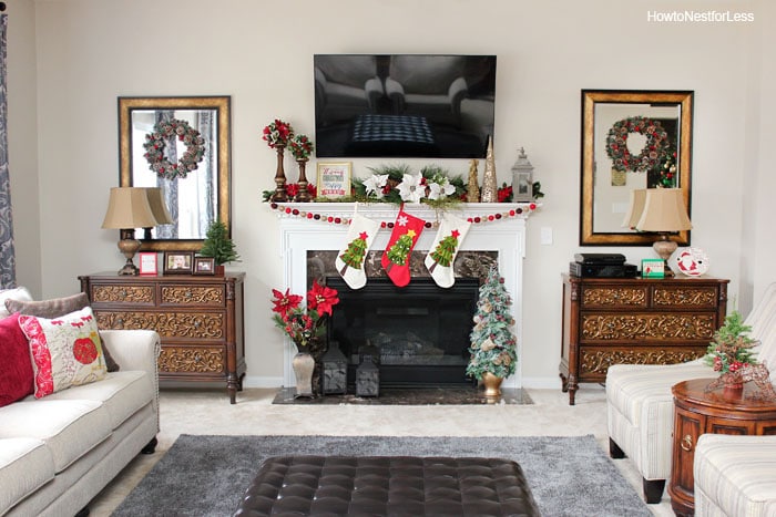 christmas family room