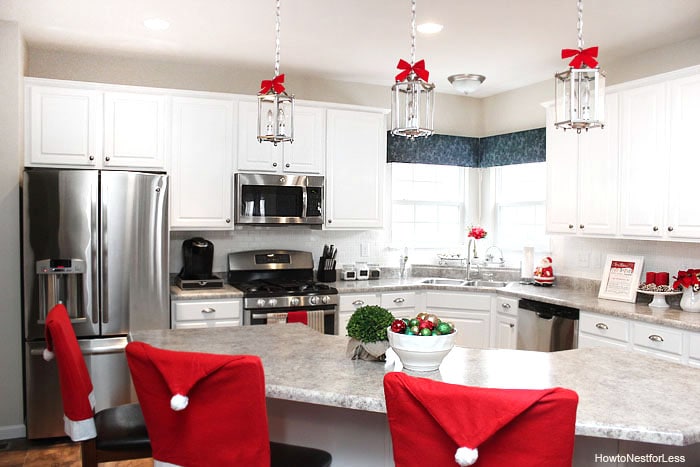 christmas kitchen makeover