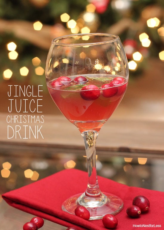 Easy Jingle Juice Holiday Punch (only 3 ingredients!)