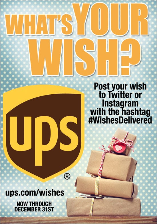 Holiday UPS #WishesDelivered