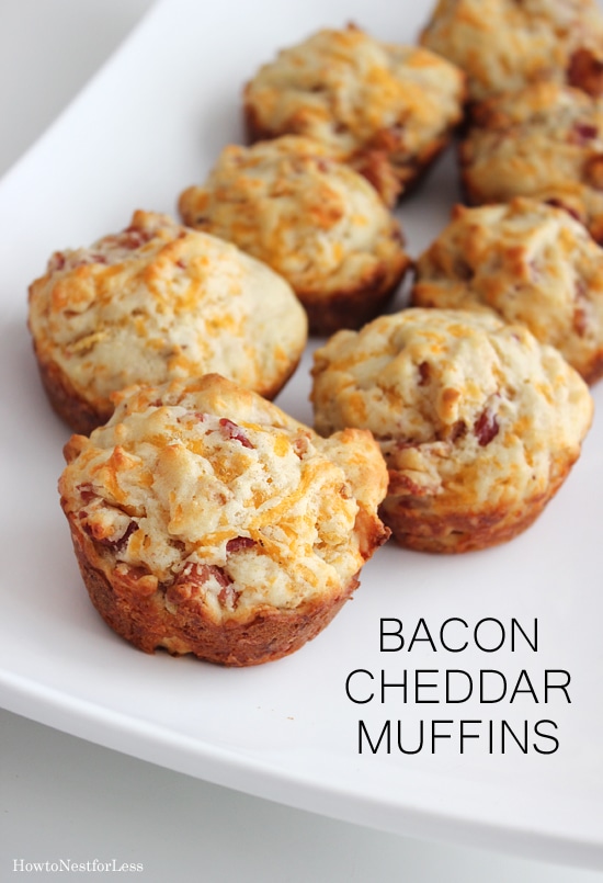 bacon cheddar muffins