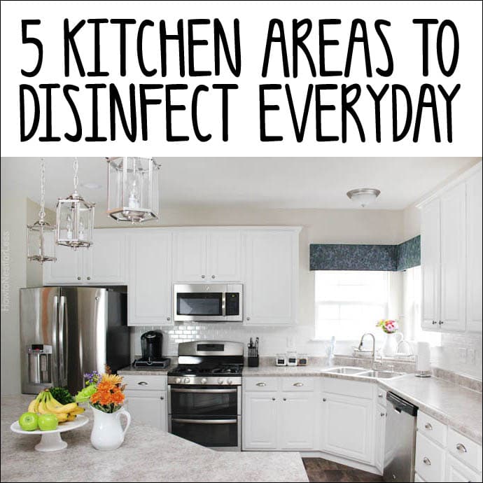 Eight Everyday Kitchen Surfaces to Clean and Disinfect