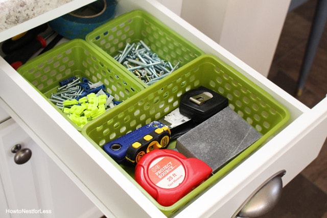 junk drawer organization