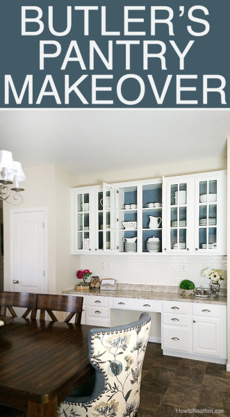 butlers pantry makeover