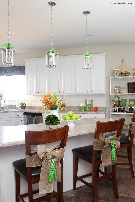 kitchen st patricks day decor