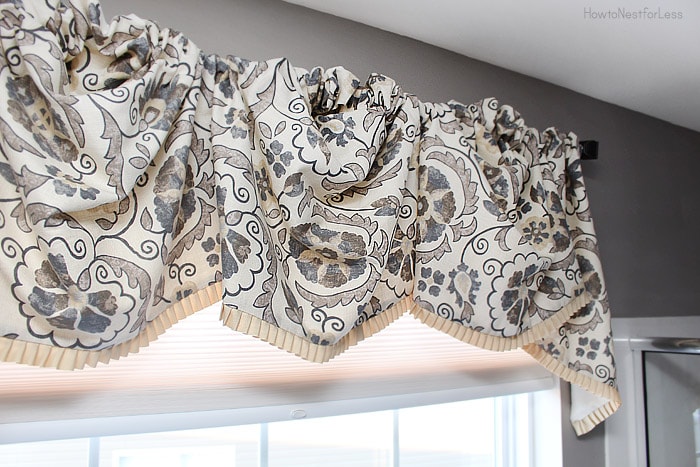 master bathroom window valance