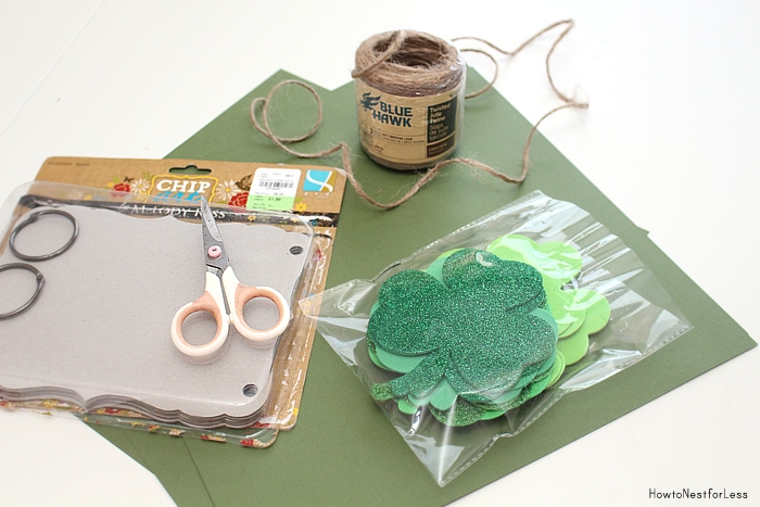 st patricks day banner supplies