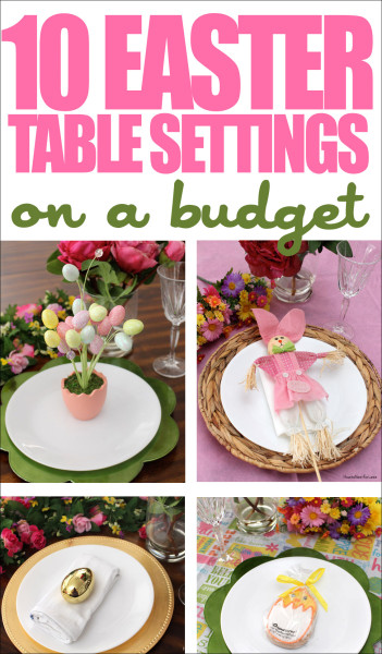 10 easter table settings