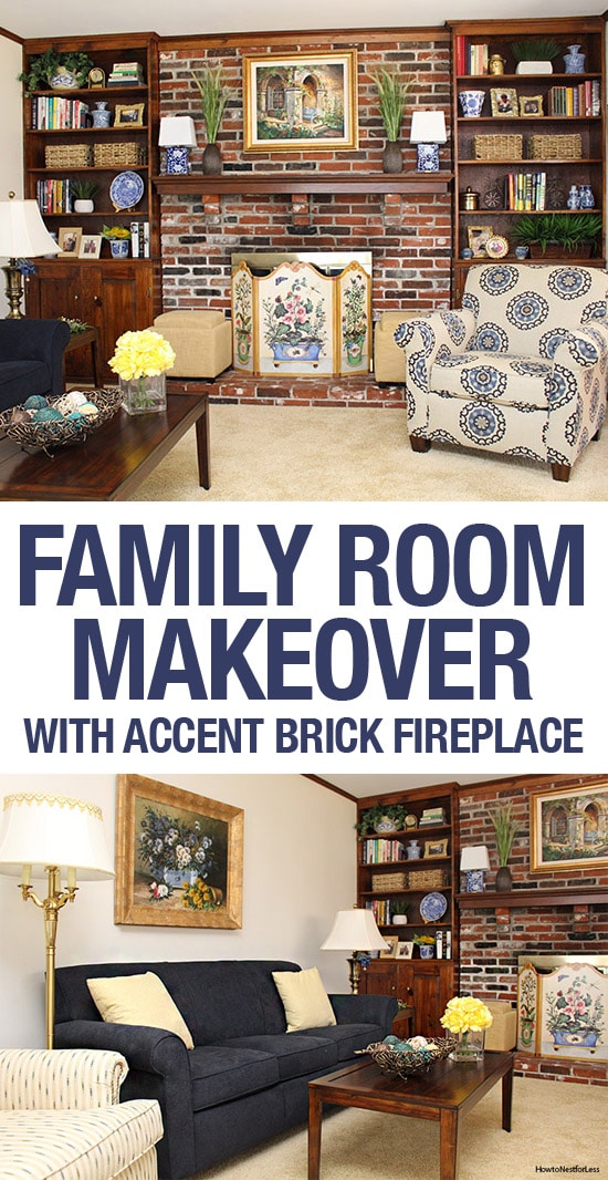 FAMILY ROOM MAKEOVER