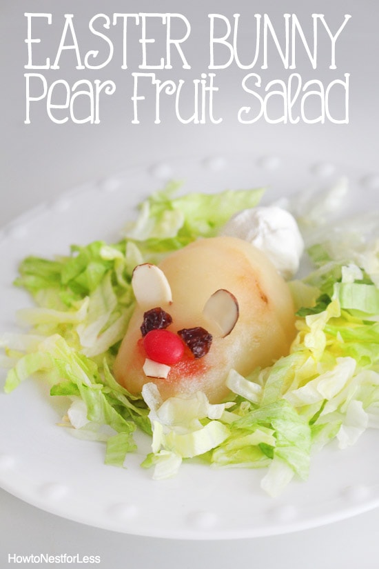 bunny pear salad