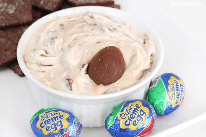 cadbury cream egg dip