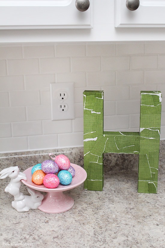 easter kitchen countertop decorations