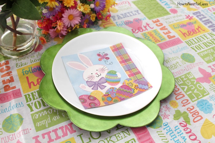 Kids Easter Activity Paper Tablecloth