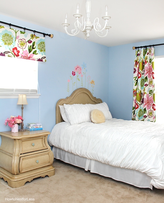 flower girls bedroom