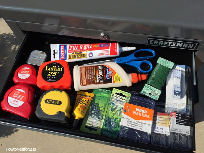 craftsman tool organization drawers