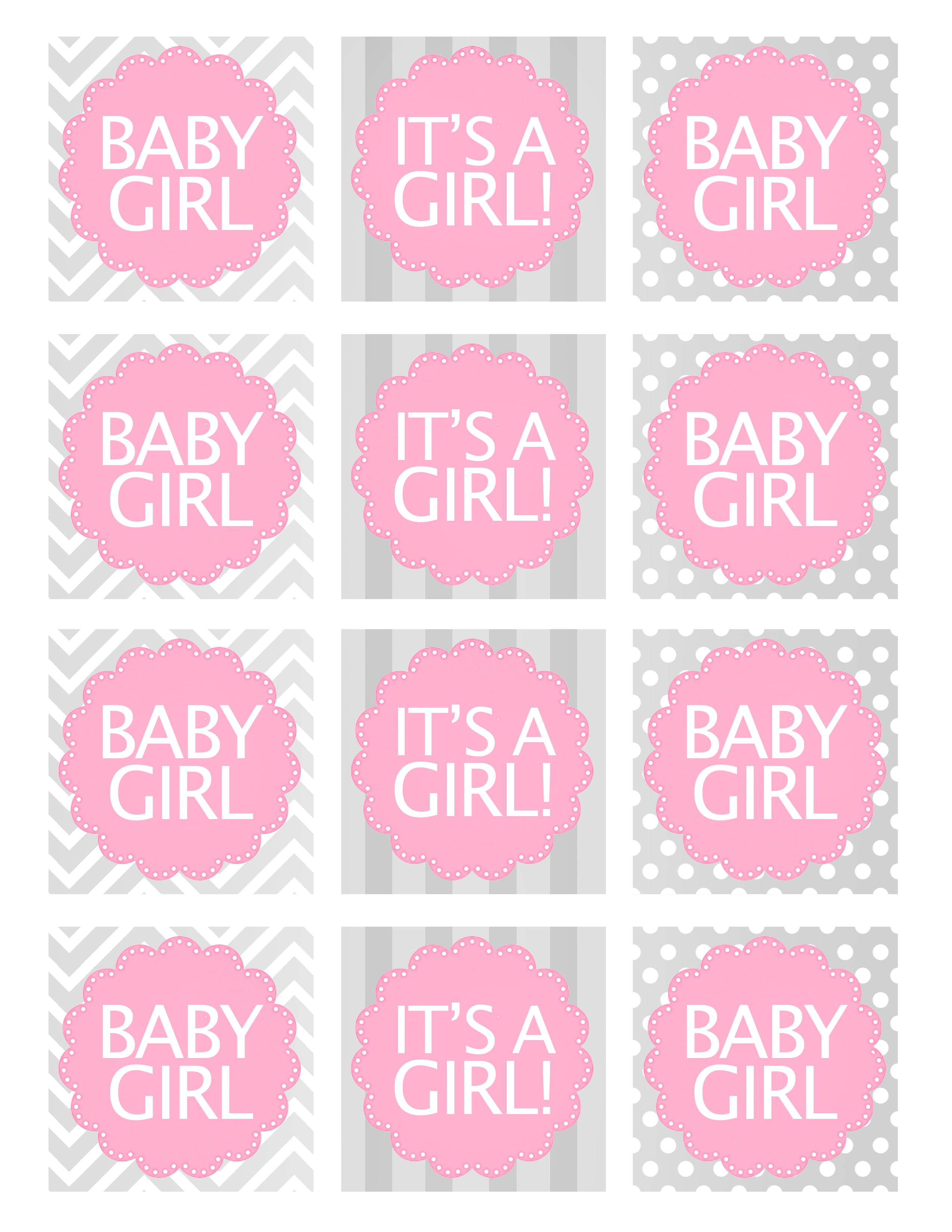 Free Printable Baby Shower Stickers Home Interior Design