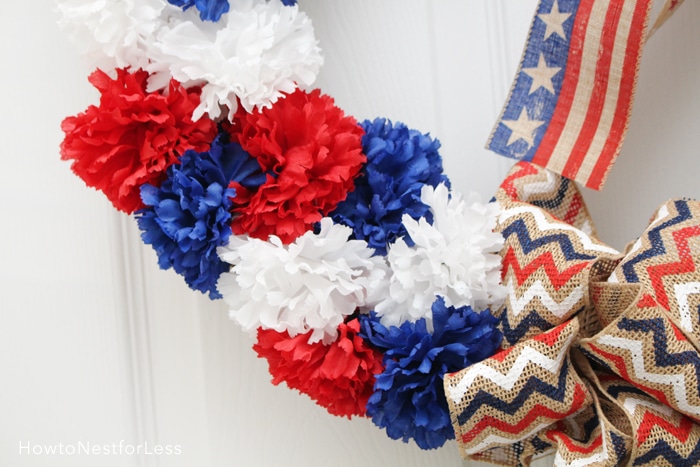 4th of july wreath