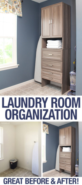 LAUNDRY ROOM ORGANIZATION