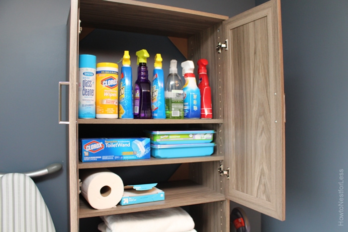 laundry room organization