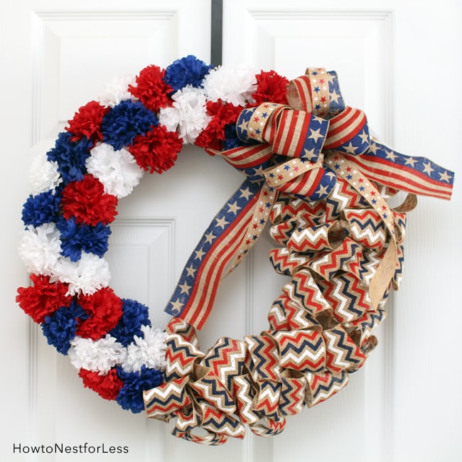 DIY Patriotic Wreath