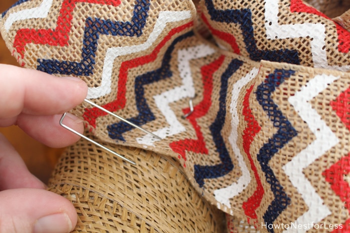 patriotic burlap wreath