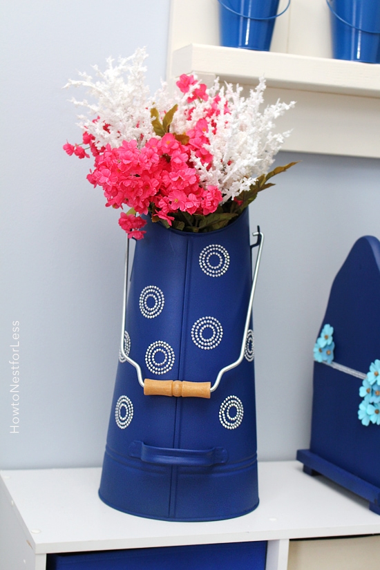 DIY painted vase