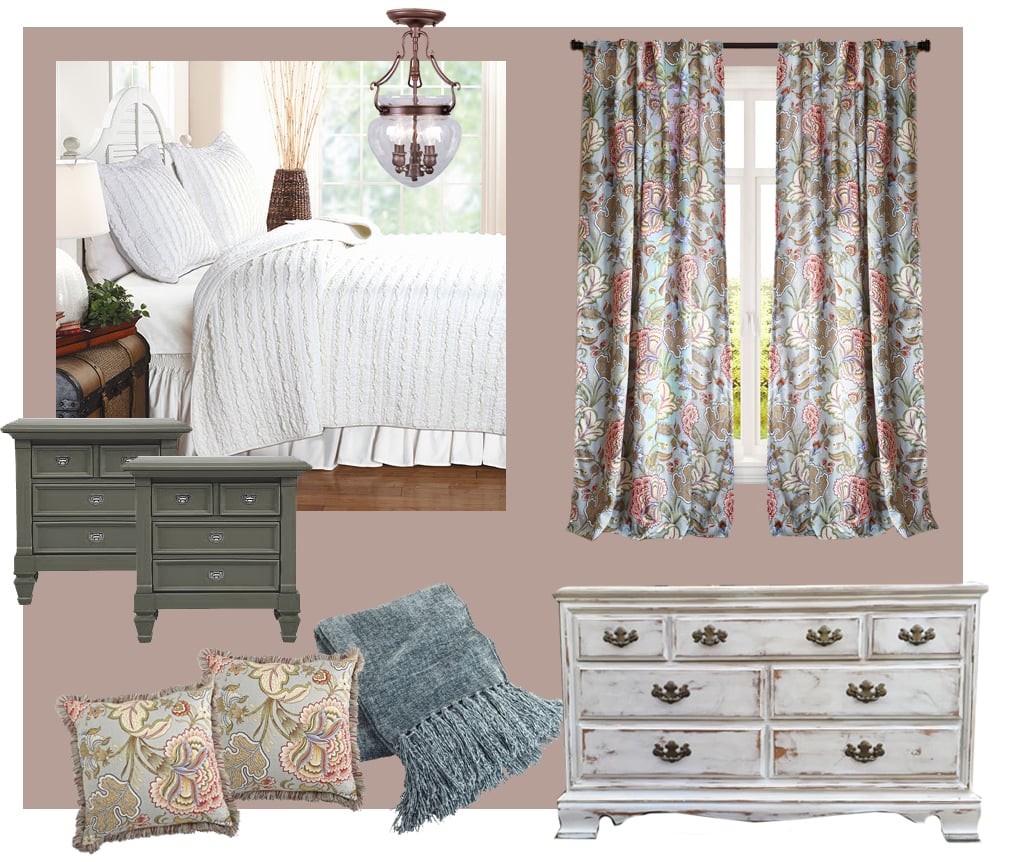 Guest Bedroom Mood Board + Paint