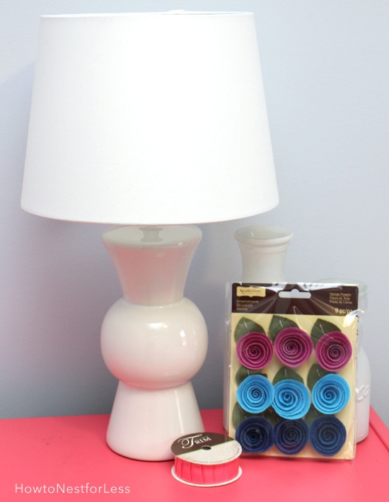 easy lamp makeover