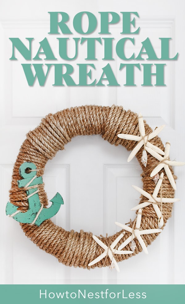 rope nautical wreath