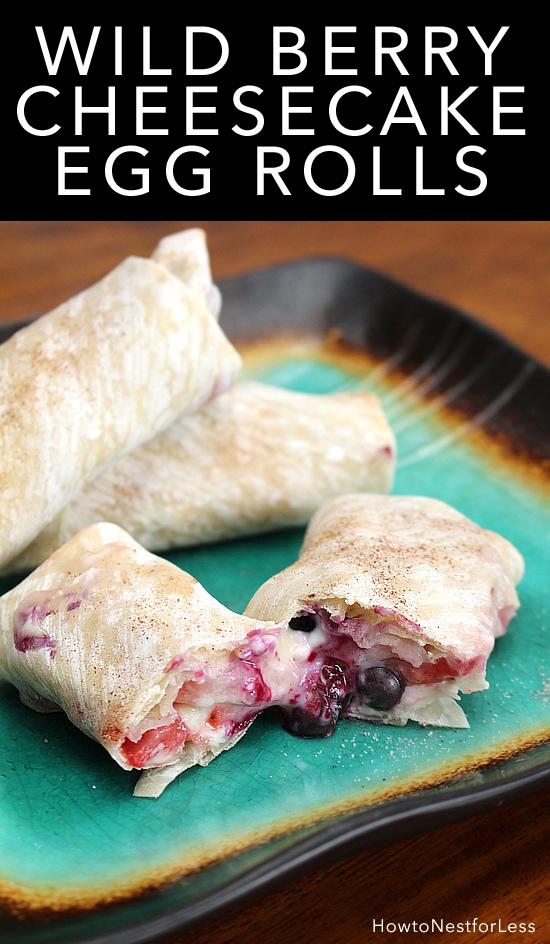 wild berry cheesecake rolls recipe