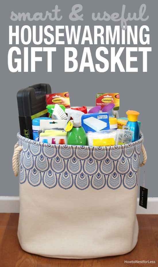 Housewarming gift basket