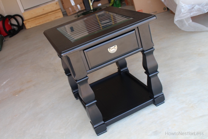 end table makeover